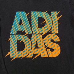 Adidas Shirt Mens Small Black Go-To Tee Casual Spell Out Lightweight