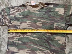 Imperial Shirt Mens XL Green Camo Pocket Hunting Military Camouflage Vintage