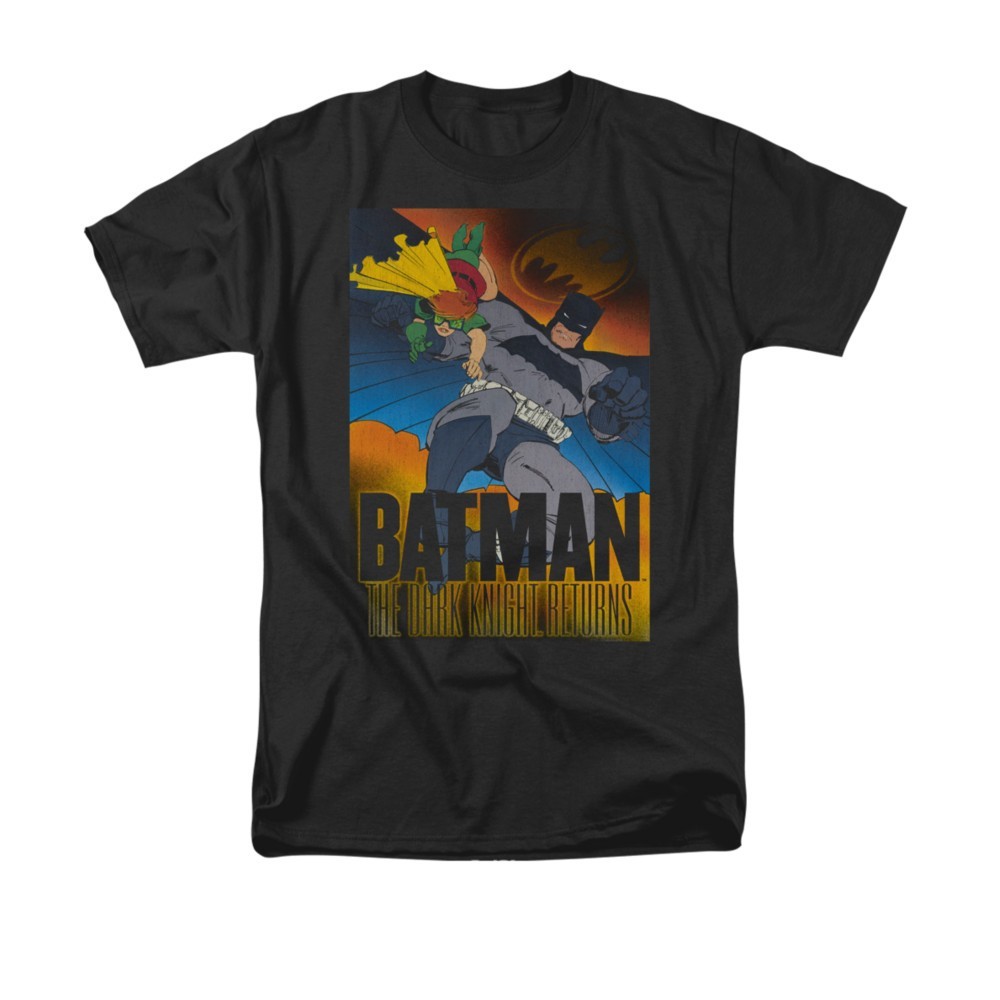 DC COMICS BATMAN DK RETURNS Licensed Adult Men’s Graphic Tee Shirt SM-3XL
