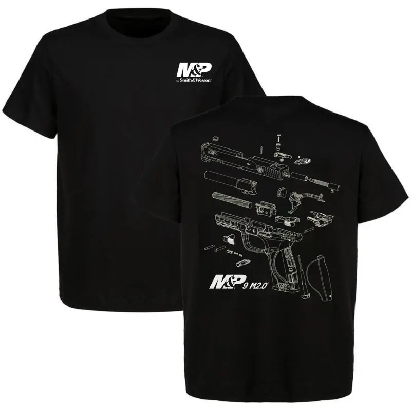 Smith & Wesson M&P 9 M2.0 Exploded View Graphic T-Shirt Tee