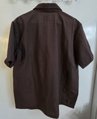 FB County Solid 1/2 Zip Short Sleeve 2 Pocket Shirt Sz M New Tags BEN DAVIS Alt