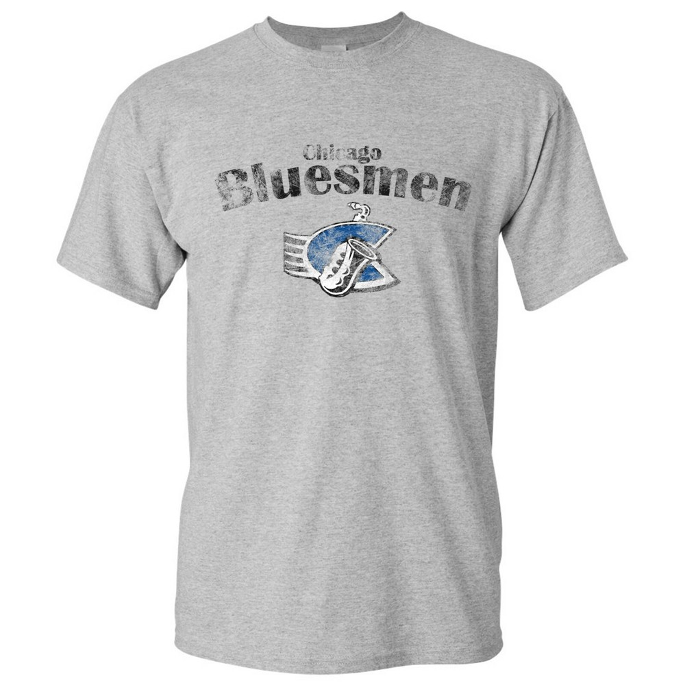 RHI Chicago Bluesmen UGP Classics Basic Cotton T-Shirt – Sport Grey