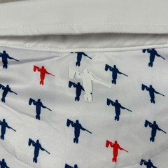 Anderson Ord Shirt Mens L Golf Polo Liberty Patriotic Performance Wicking UPF