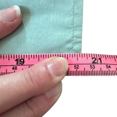 Frank & Eileen Luke Classic Button Front Shirt Mint Green Cotton Casual Small