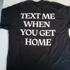 Lonely Ghost SARCASM Tee Size Unknown Used Heavy Cotton Used