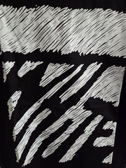 Off Wht Thin Scribble Diagonal Logo Black T-Shirt Cotton Regular Fit Size T33