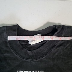 Lonely Ghost SARCASM Tee Size Unknown Used Heavy Cotton Used