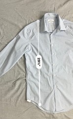 Calvin Klein Steel+ Slim Fit Stretch Non-Iron Men’s Dress Shirt, Medium 15 34/35