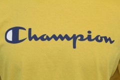 Champion Life S/S CLASSIC GRAPHIC SCRIPT T-SHIRT MUSTARD YELLOW/MULTICOLOR GT23H