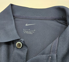 Nike 3 Button Performance Golf Polo Corona Men’s Size Large Navy Blue DC1963 NEW