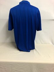 Roll @ 15 Blue 57% Polyester 43% Biconstiute Fiber XXL Golf Shirt