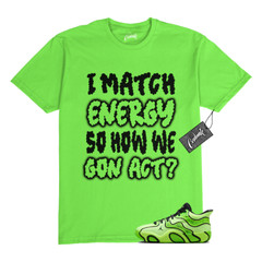 Tatum 3 6th Man Ghost Electric Green Black Neon T Shirt Match MATCH