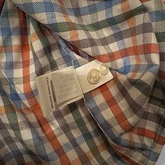 Johnnie-O Performance Button Up Shirt Size 16 Checkered / Plaid