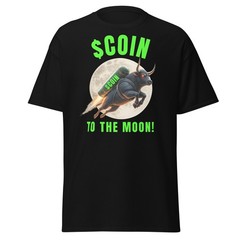 $COIN COIN Coinbase Bull Stock Shirt AI Investor T-Shirt To The Moon