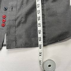 Sovereign Code Button Up Shirt Men Size Large Dark Gray Modern Zip Pocket