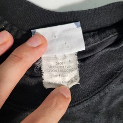Lonely Ghost SARCASM Tee Size Unknown Used Heavy Cotton Used