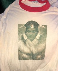 Vintage 90s Wonder Woman Touch Of Gold White T-Shirt Size 14-26 s