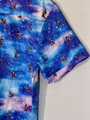 Disney RSVLTS Fantasia Sorcerer Mickey KUNUFLEX Button Up Shirt Men’s Medium