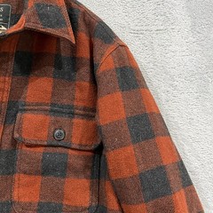 Jachs Shacket Men’s Small Wool Blend Plaid Shirt Flannel Jacket Quilted