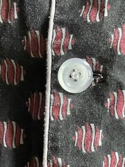 Bill Blass Designer Button Up Long Sleeve Shirt 100% Cotton Adult Men M Medium