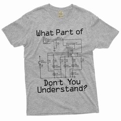 Men’s Funny Electrician T-shirt electrical diagram shirt fathers day gift