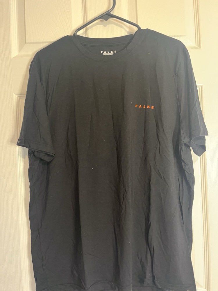 Falke Men’s Tagless Extra Soft Cotton Shirt Sleeve Size XL Tag Free Comfort