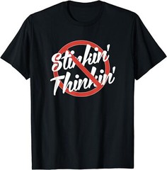 NEW LIMITED Recovery AA NA 12 Step No Stinkin’ Thinkin’ T-Shirt