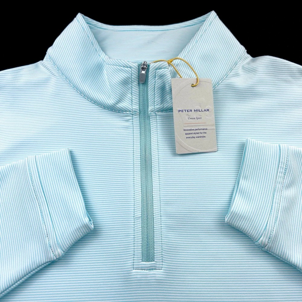 Peter Millar Crown Sport Perth Performance Stretch Quarter Zip Pullover 2XL
