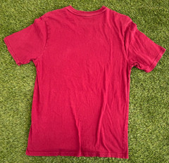 Vintage Y2K Oakley High Definition Optics Skull Graphic Red T Shirt Mens Size S