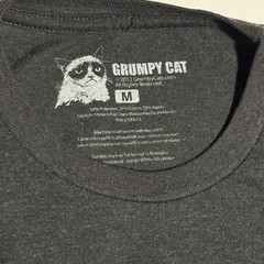 Funny Grumpy Cat Shirt (M) “I Hate Mondays”