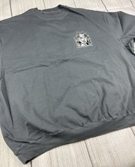 VGC! Cav Empt Overdye Zig Patch Short-Sleeve Crewneck Charcoal Sz Large