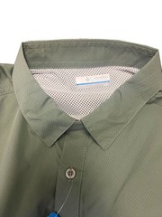 Columbia Men’s Cypress Shirt Slack Tide PFG Camp Shirt UPF 50 S/S (316)