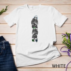 MONKEY MUSIC – chimpanzee – ape – headphones Unisex T-shirt
