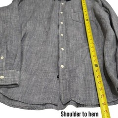 Rails Wyatt Chambray Button Down in Blue Heather Lightweight Men’s Size XXL