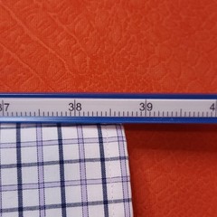 Stafford Men’s BIG Performance Button-Up Long Sleeve Shirt Plaid Size 19-38/39