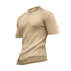 Summer Gingham Crew Neck Top