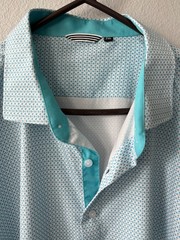 Amazon Essentials Men’s Regular-Fit Long-Sleeve Casual Poplin Shirt 2X Turquoise