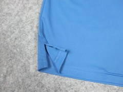 Oakley Polo Shirt Mens 2XL XXL W48in Light Blue Golf Logo Outdoor Adult Active