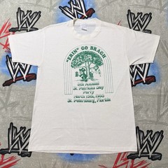 Erin Go Bragh St. Patrick’s Day 1986 Topless Woman Men’s L T-Shirt VTG