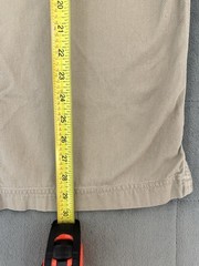 Y2K Ecko Unltd Button Down Utility Safari Style Shirt Mens Size Large Tan Vented