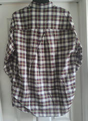 Mens DSquared2 Checkered Button Down Shirt Red /Multicolor Size 50 US 40 ( L )