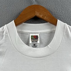 Vintage Beanie Babies Shirt Mens Large White Short Sleeve 90s Buncha Beanies NEW