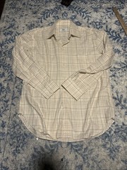 Brioni for Neiman Marcus Button Down Dress Shirt Men’s M Striped Made in ITALY
