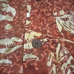 Fish Tank Men’s 7X Big Big And Tall Button-Down Short Sleeve Shirt