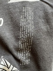 Triumph x Lucky Brand Graphic T-Shirt Double-Sided Print Size XL Faded Vtg. Wash