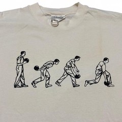 Vintage 1990s Body Furniture Bowling Art Tee