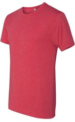 NEW Next Level 6010 Men’s Triblend Crew Tee Shirt Large Unisex Vintage Red