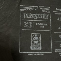 Patagonia Vintage Sz XS Gray Ventura CA Mountain Logo Cotton Responsibili-Tee