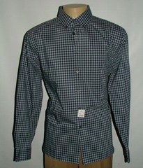 NEW JOS A BANK CASUAL SHIRT SIZE 2XL COTTON NYLON SPANDEX PLAIDS #100
