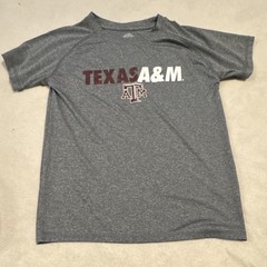 Rivalry Threads Texas A&M Men’s Gray Cotton Blend Short Sleeve T-Shirt Size M